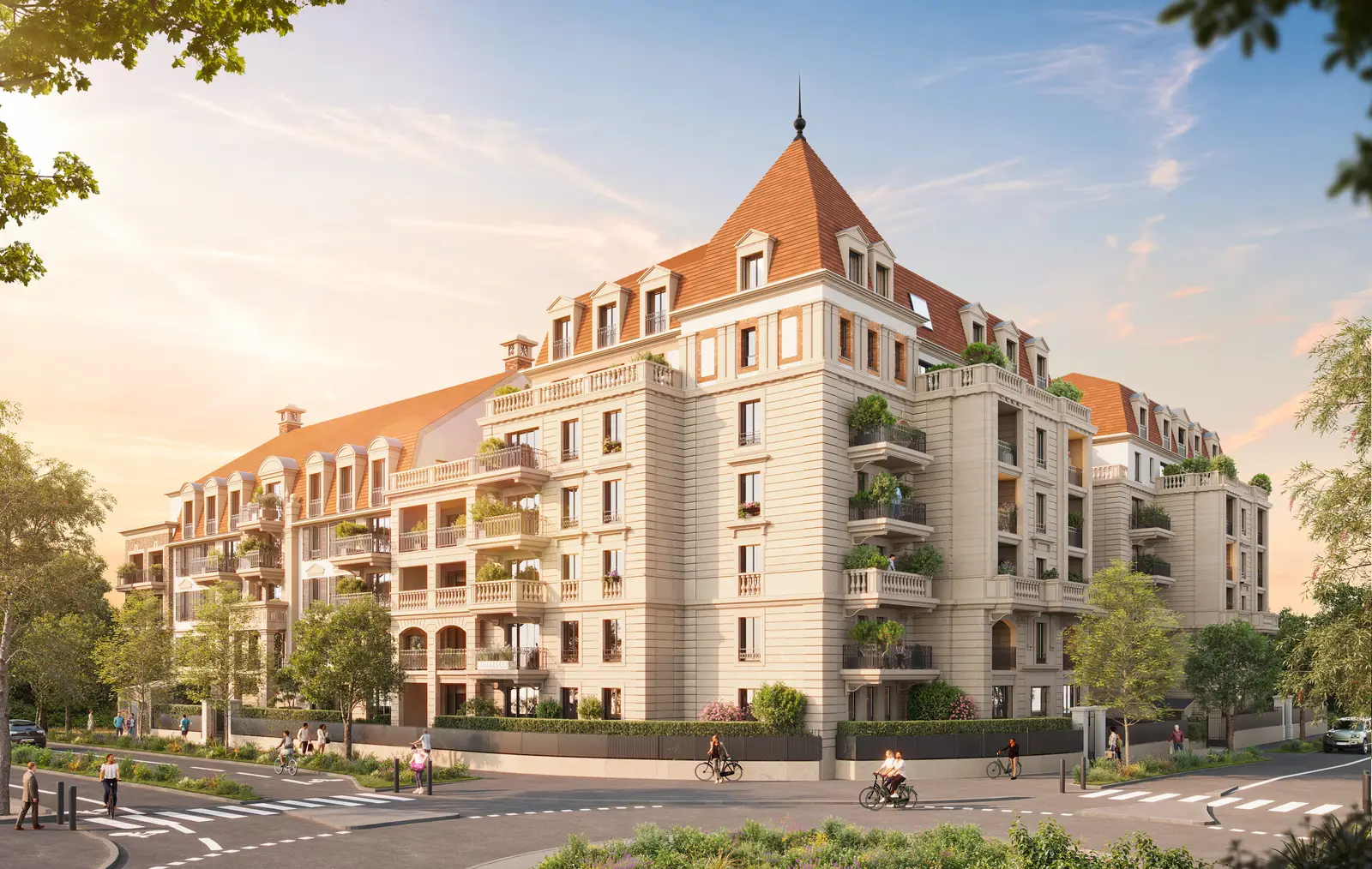 13 OR (92), beeld van het programma te Le Plessis-Robinson