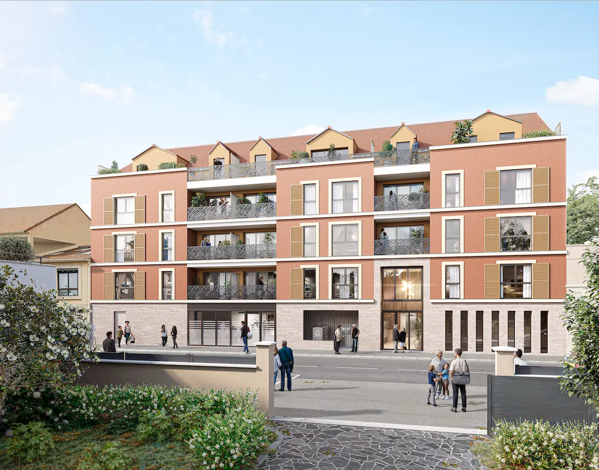 6 LECLERC à Roissy-en-Brie — vue du programme neuf