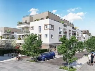9ÈME Art 1 à Carrières-sur-Seine — vue du programme neuf