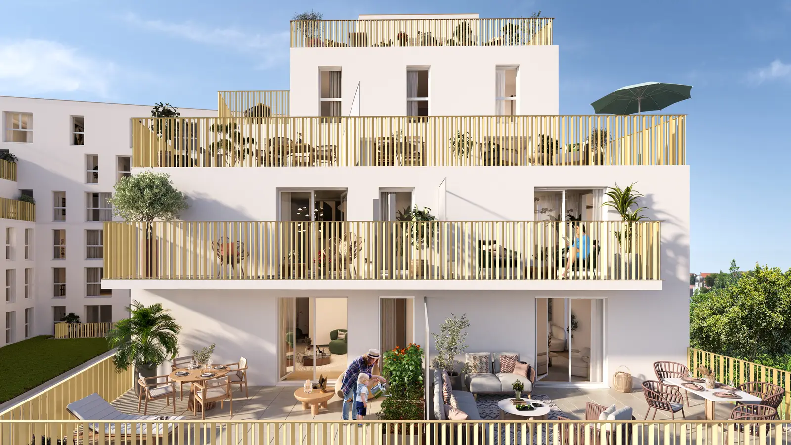Allure à Pontoise — vue du programme neuf