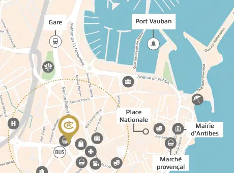 ANTIBES : Le Grand Hôtel — visuel 5