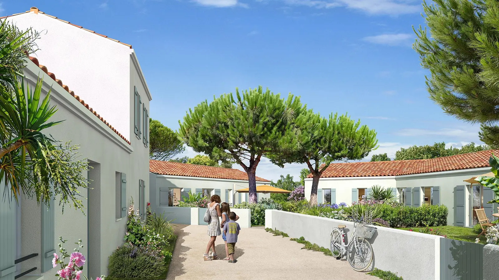 Arénaria à Saint-Georges-d'Oléron — vue du programme neuf