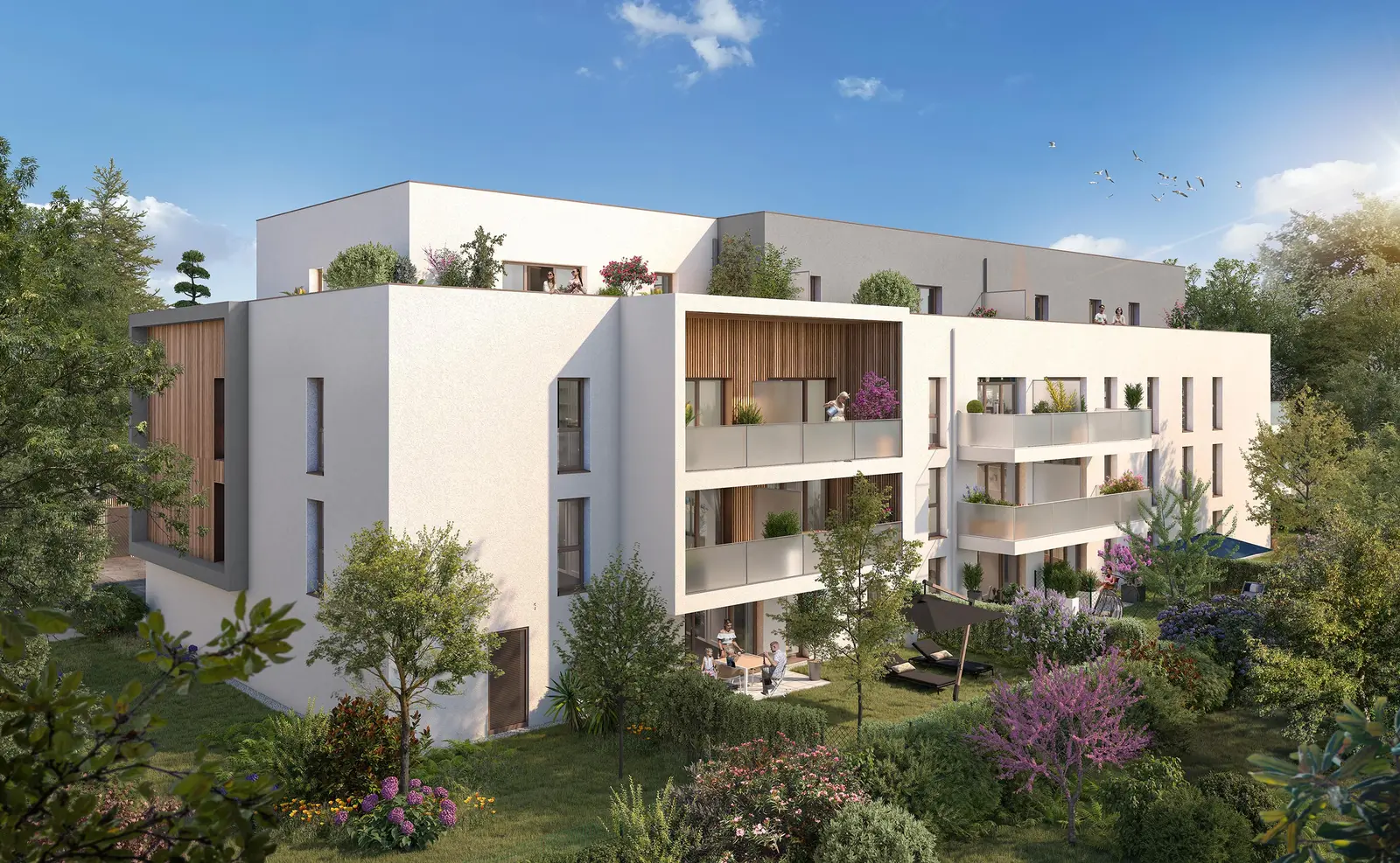 Arôme à Thorigné-Fouillard — vue du programme neuf
