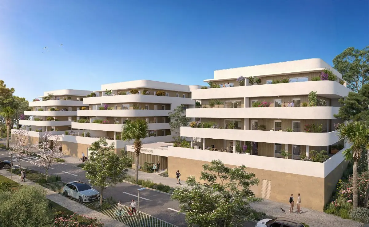 Arpeggio à Canet-en-Roussillon — vue du programme neuf