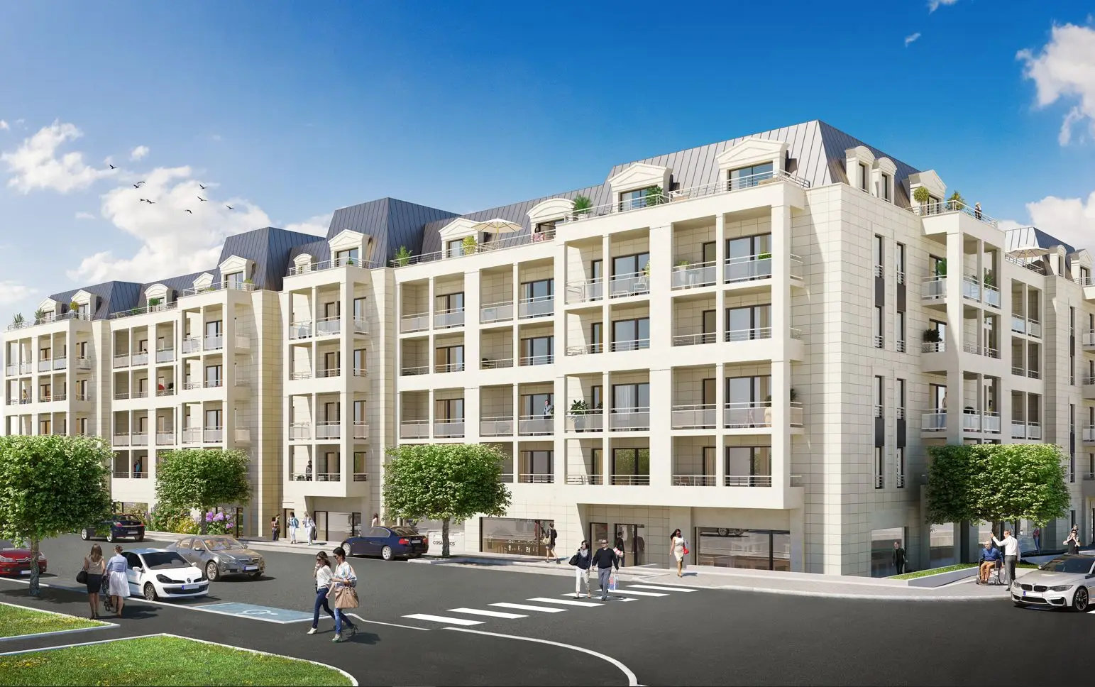Art Deco à Dinard — vue du programme neuf