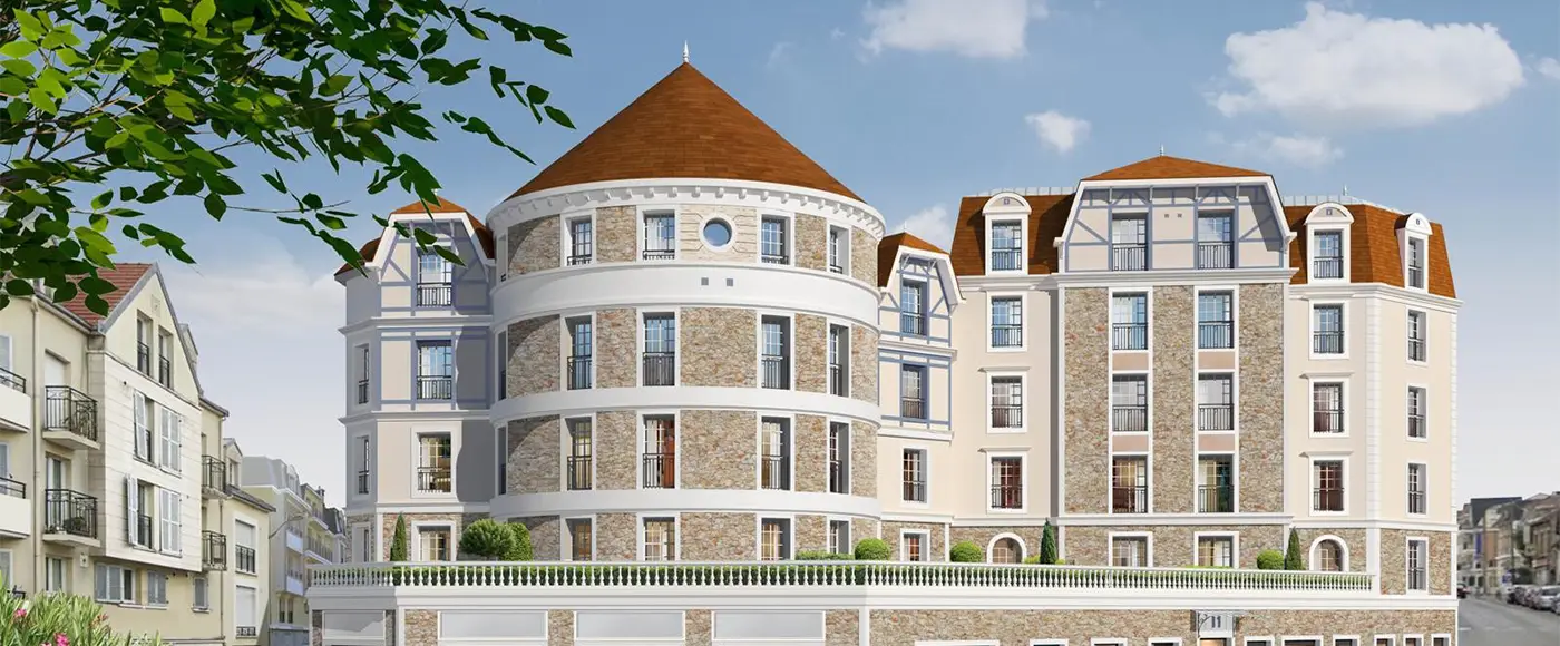 Athénée II à Villiers-sur-Marne — vue du programme neuf