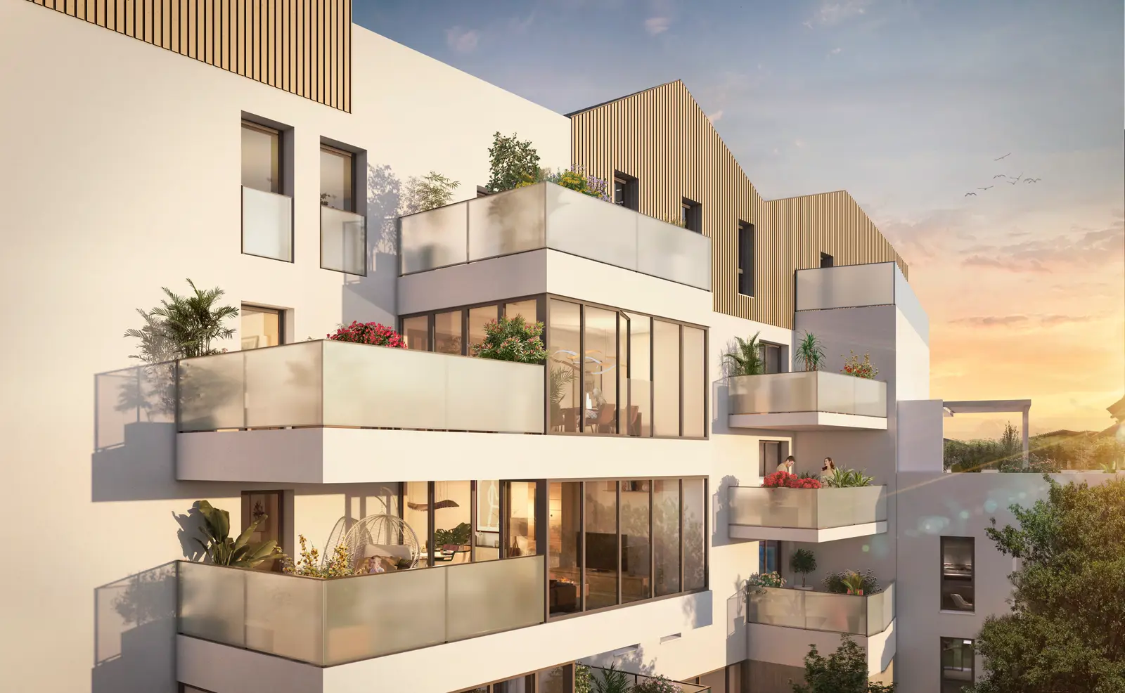 Au Rythme des Arbres, development visual in Tassin-la-Demi-Lune