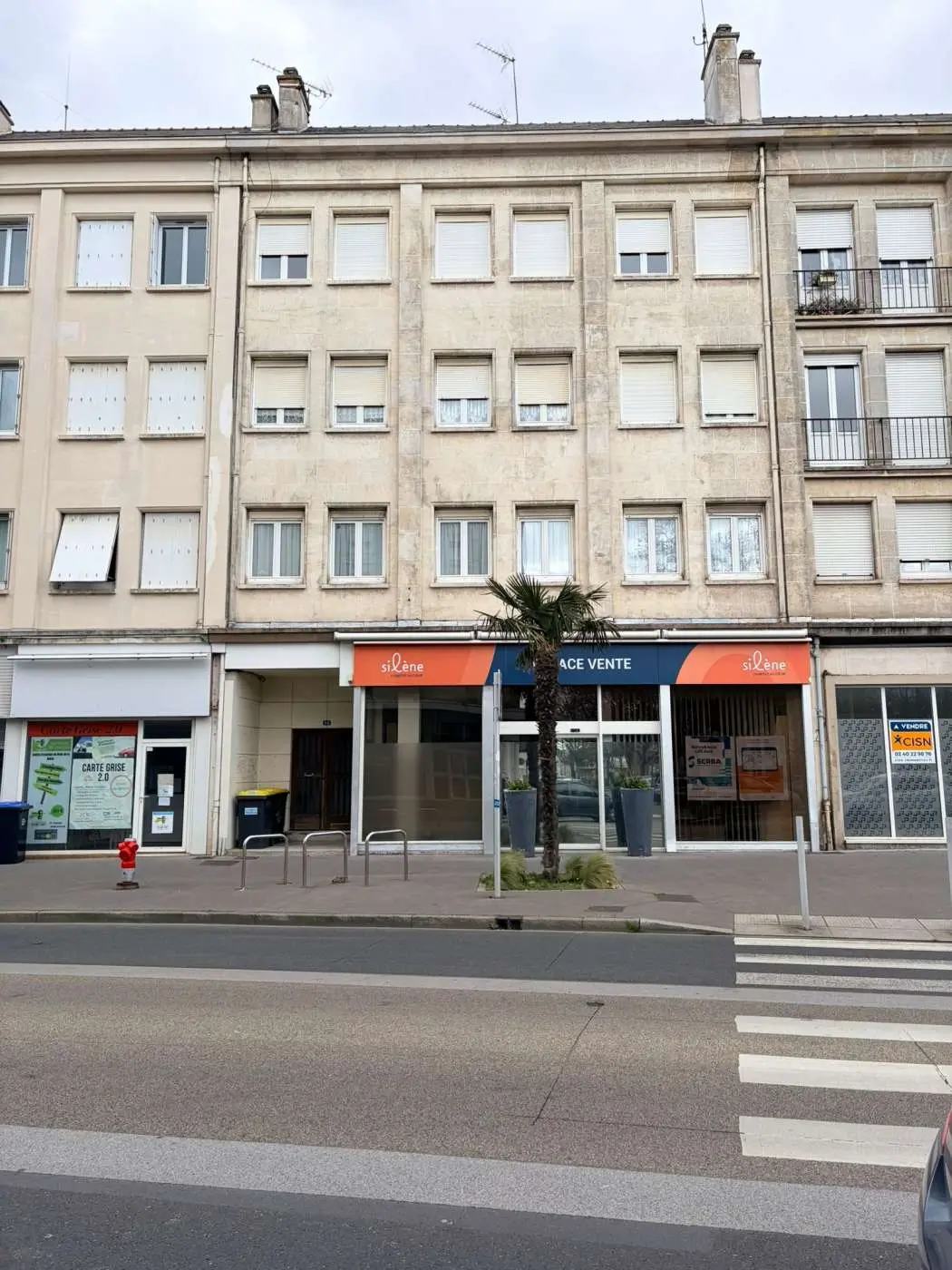 Avenue du Général De Gaulle à Saint-Nazaire — vue du programme neuf