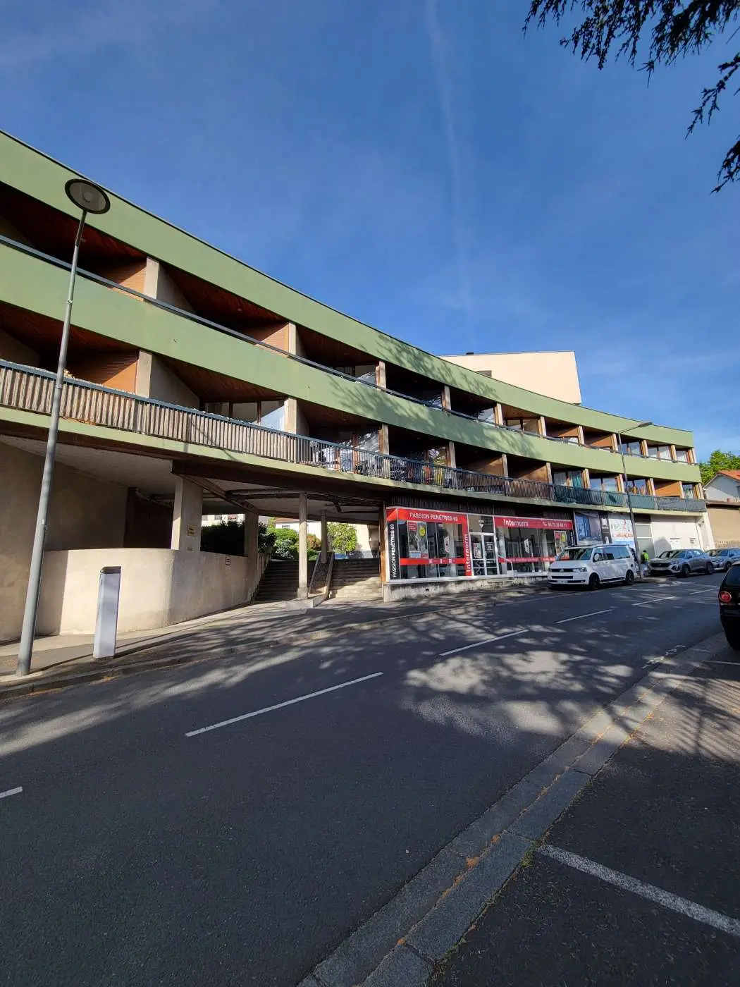 Avenue Joseph Claussat à Clermont-Ferrand — vue du programme neuf