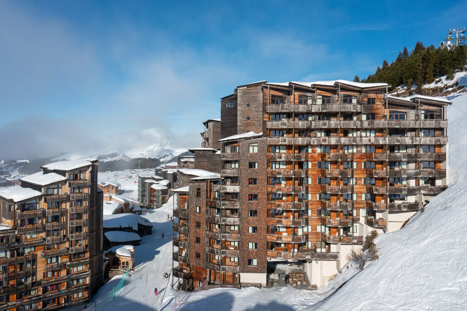 Avoriaz - Electra à Morzine — vue du programme neuf