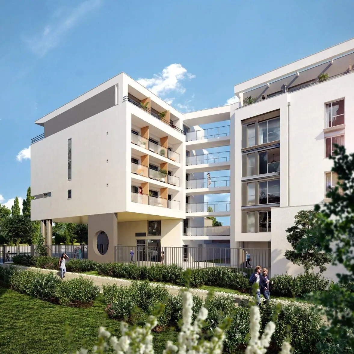 Azimut, imagem do programa em Colombes