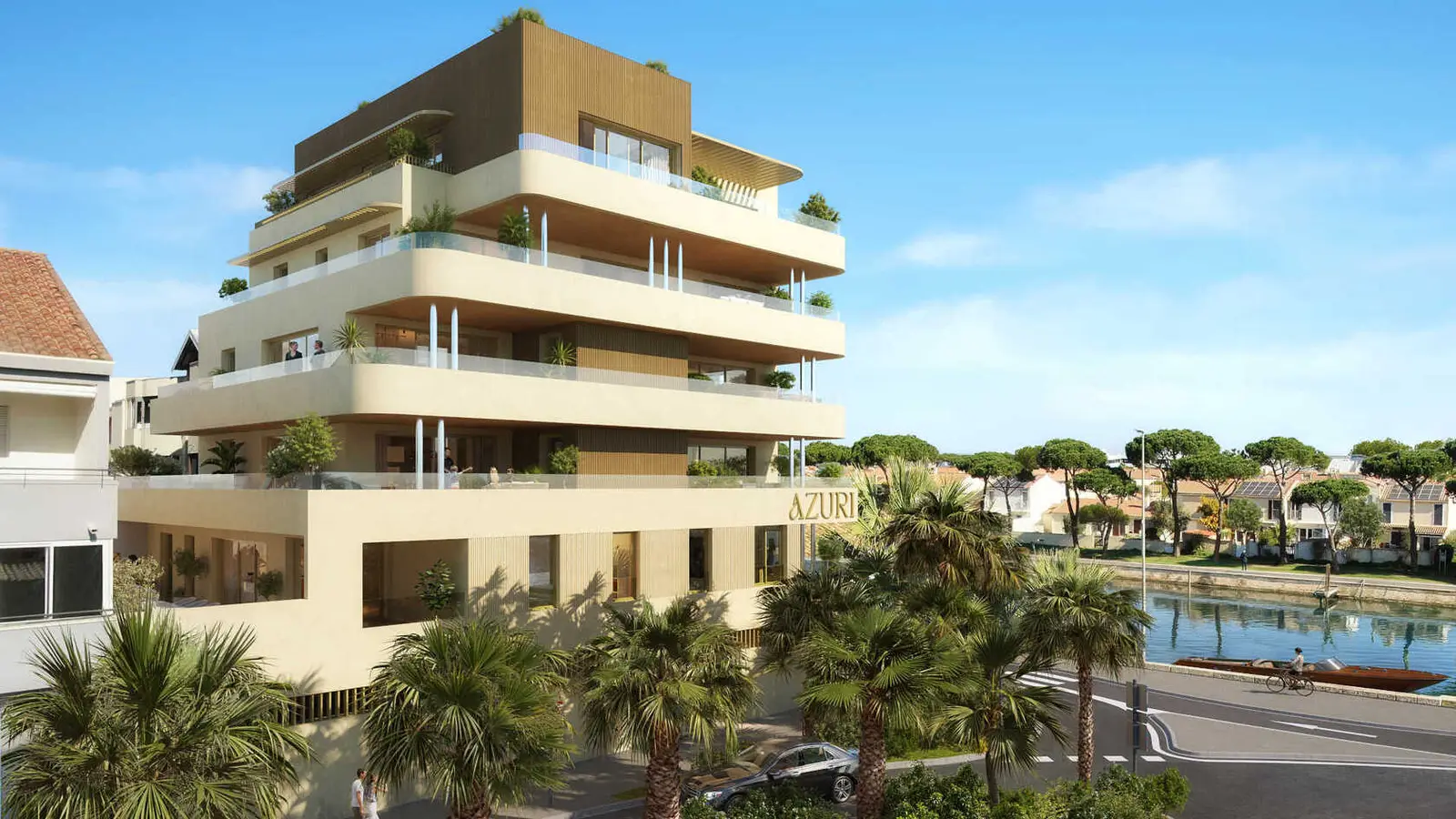 AZURI à PALAVAS-LES-FLOTS — vue du programme neuf
