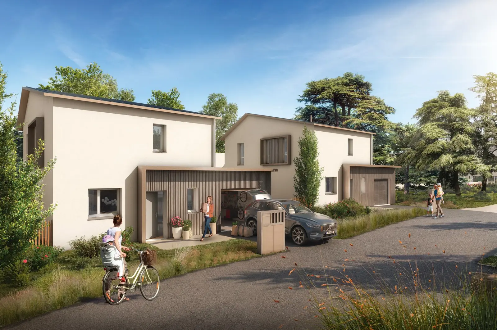 Balzane à Couëron — vue du programme neuf
