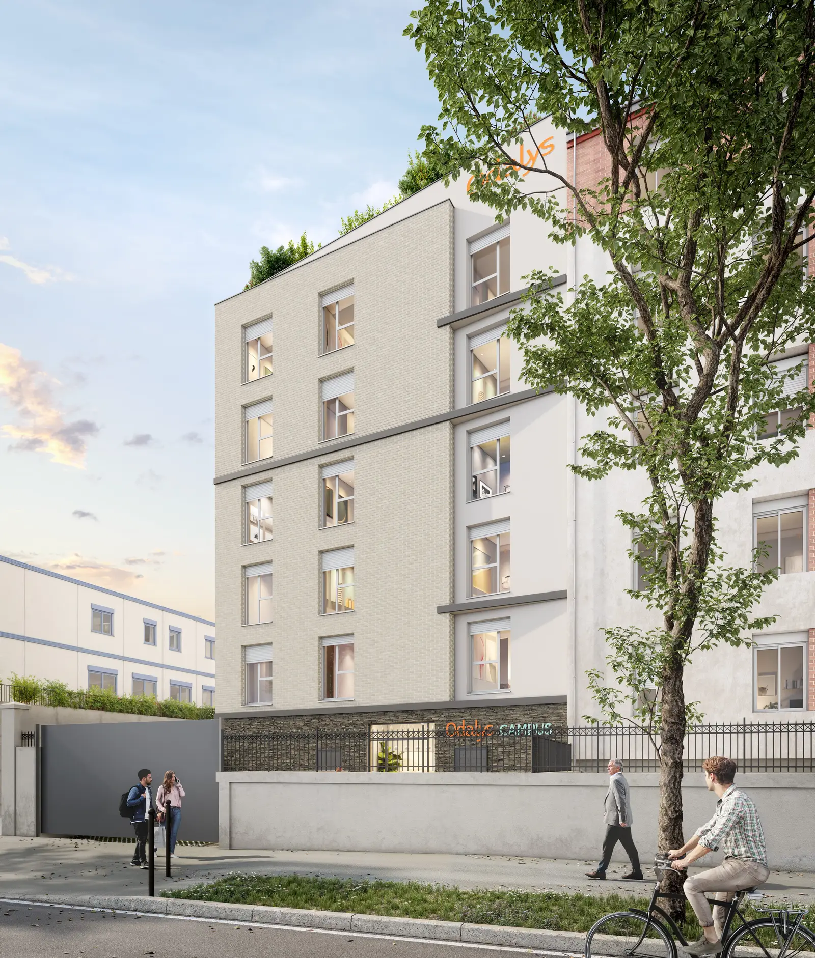 Batignolles Campus à Paris — vue du programme neuf