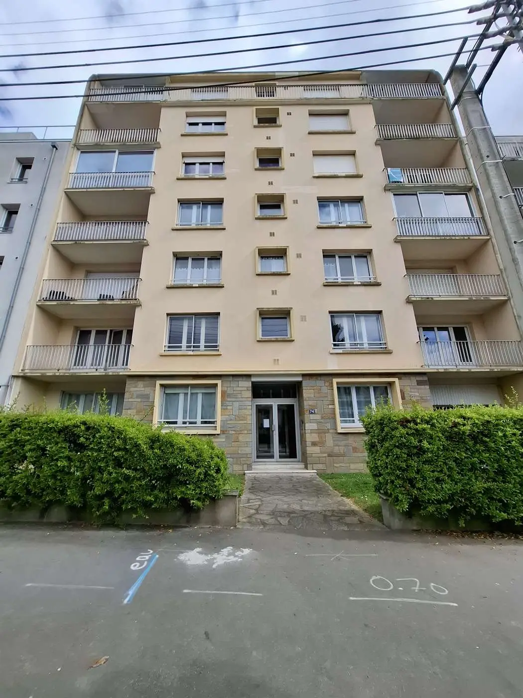 bd des Poilus à Nantes — vue du programme neuf
