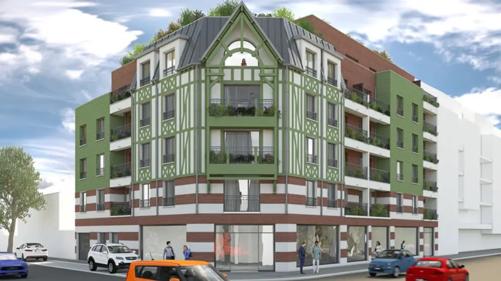 BEAU MANOIR à Rouen — vue du programme neuf