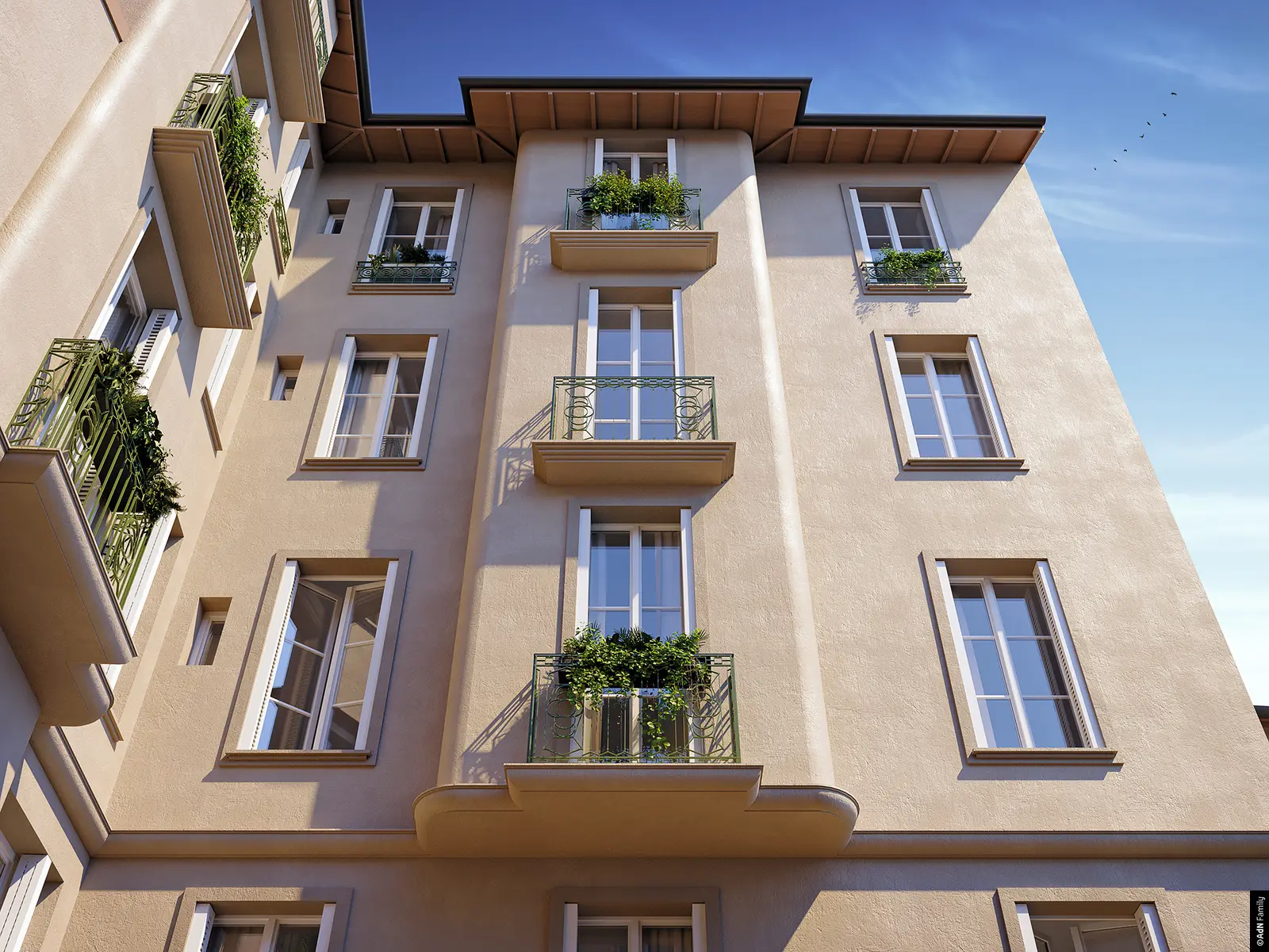 BEAU MATIN à Nice — vue du programme neuf