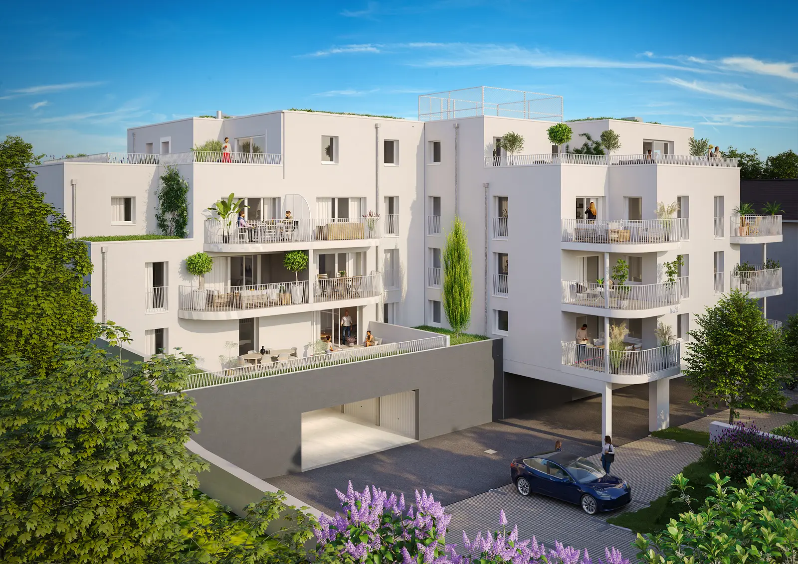 BEAUSITE à Chamalières — vue du programme neuf
