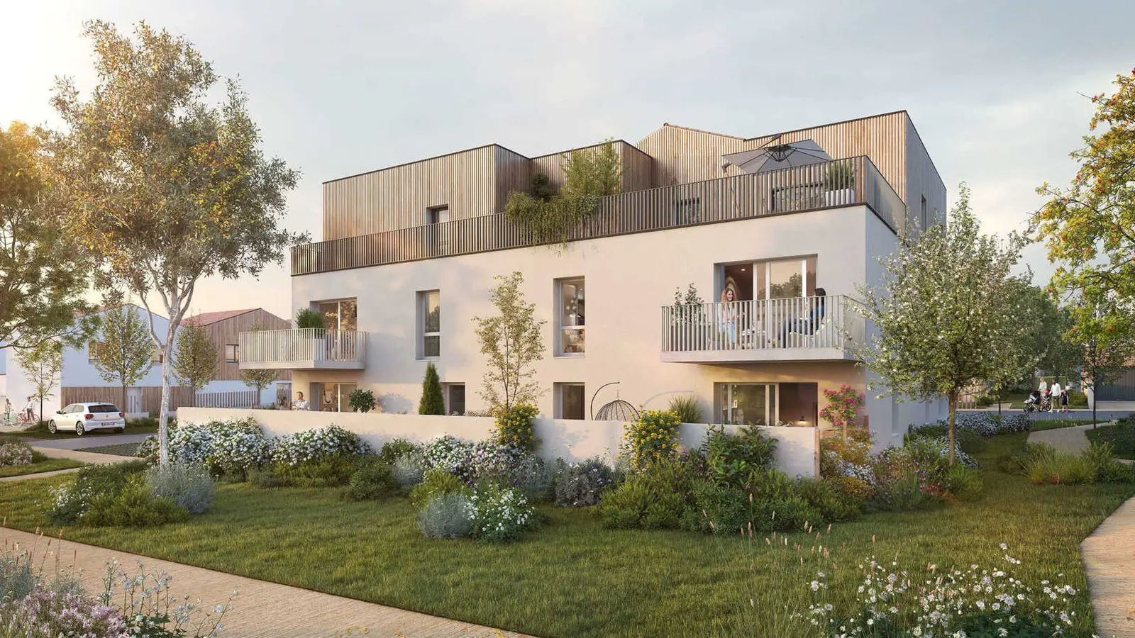 Bel'Hameau à Puilboreau — vue du programme neuf
