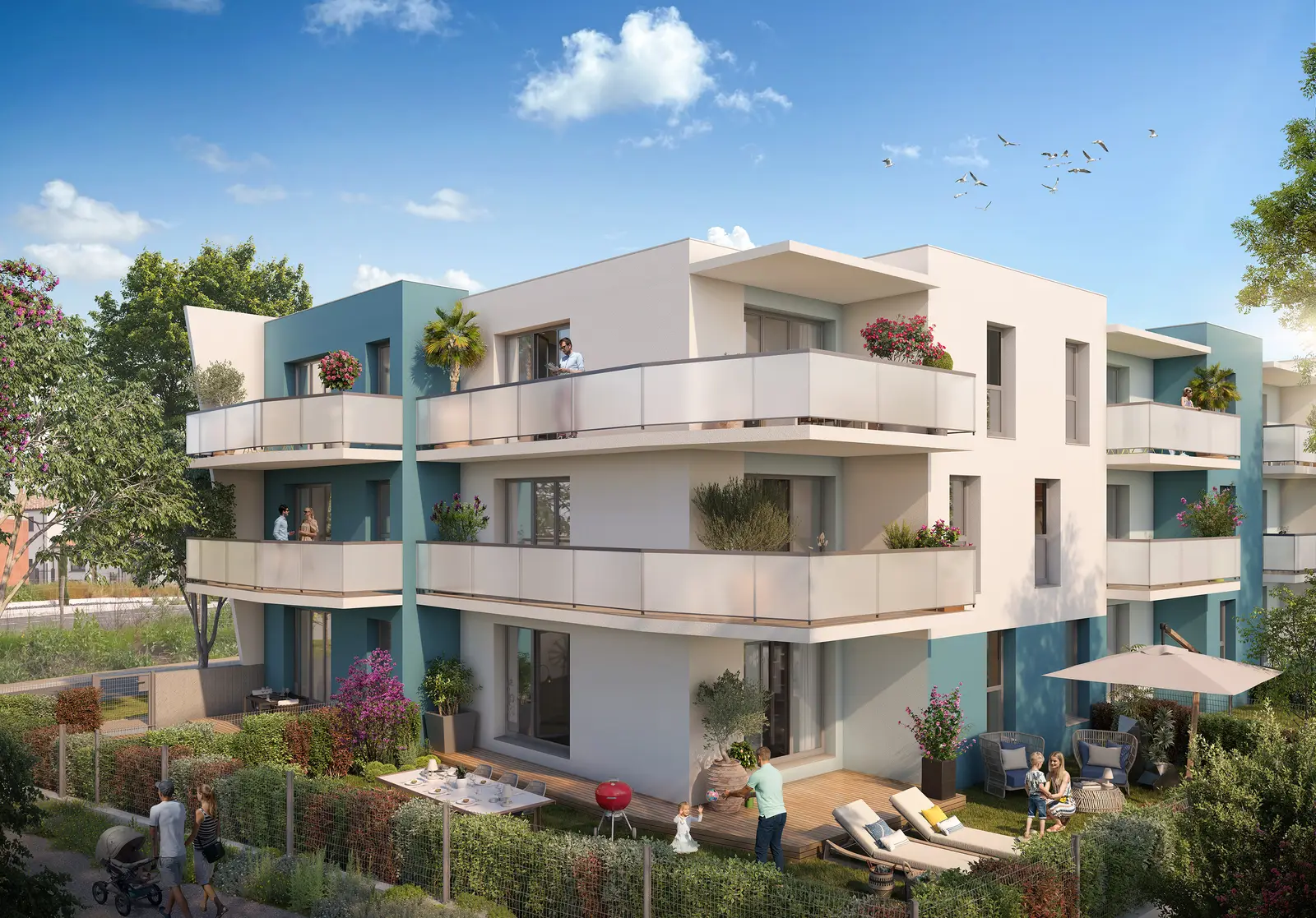 BLUE GARDEN — visuel