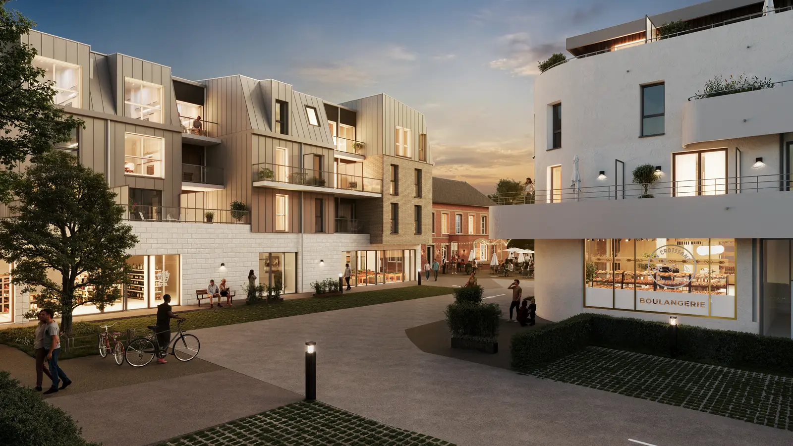 Bois - Guillaume - Le Faubourg Saint Antoine - BATIMENT A : — visuel 2