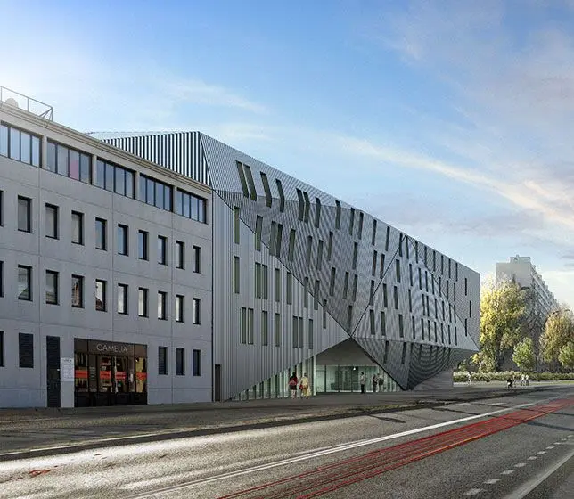 Programme neuf à Bordeaux — vue du programme neuf