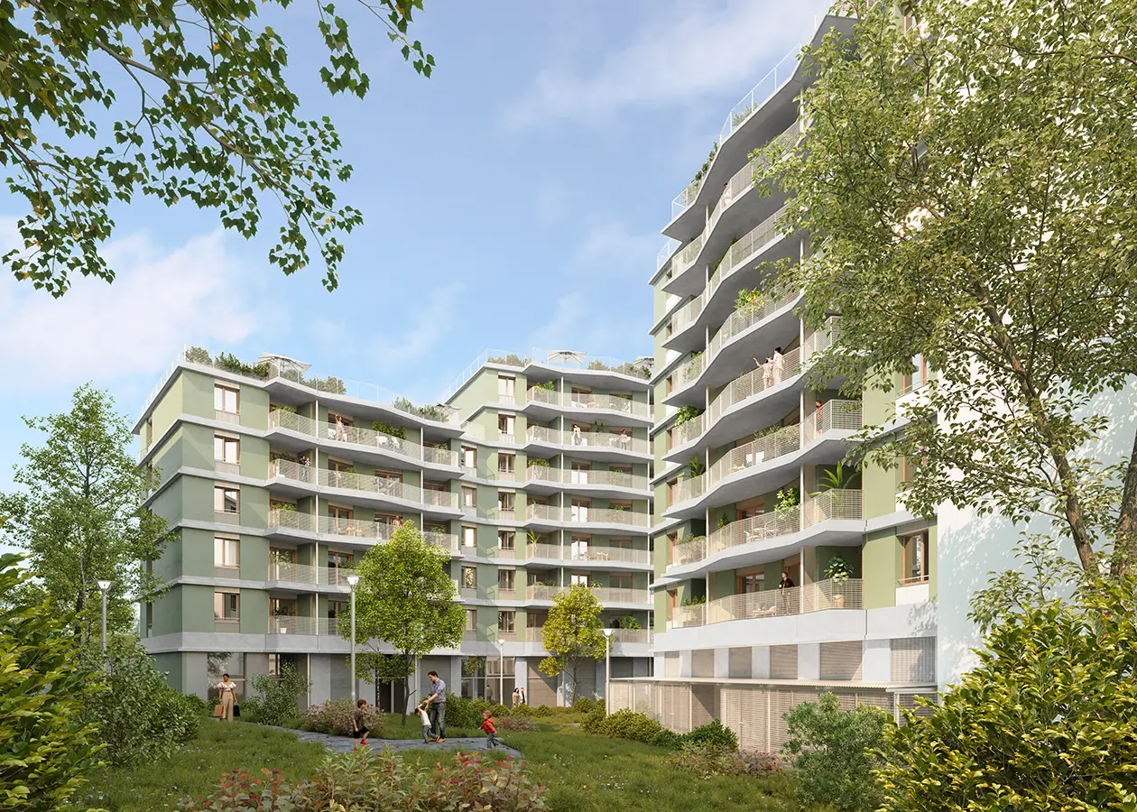 BOTANY, development visual in Aubervilliers