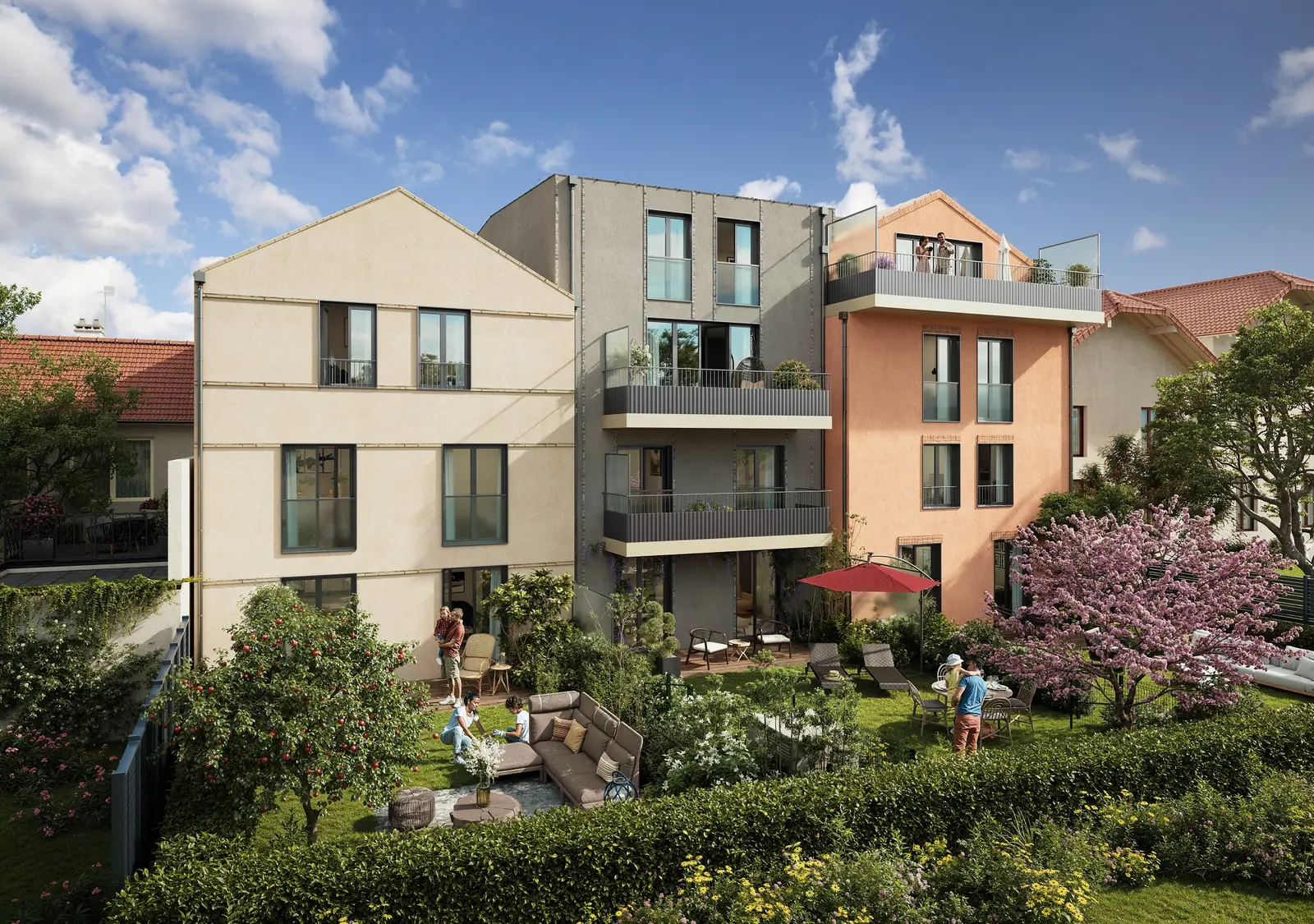 Bricklane, beeld van het programma te Issy-les-Moulineaux