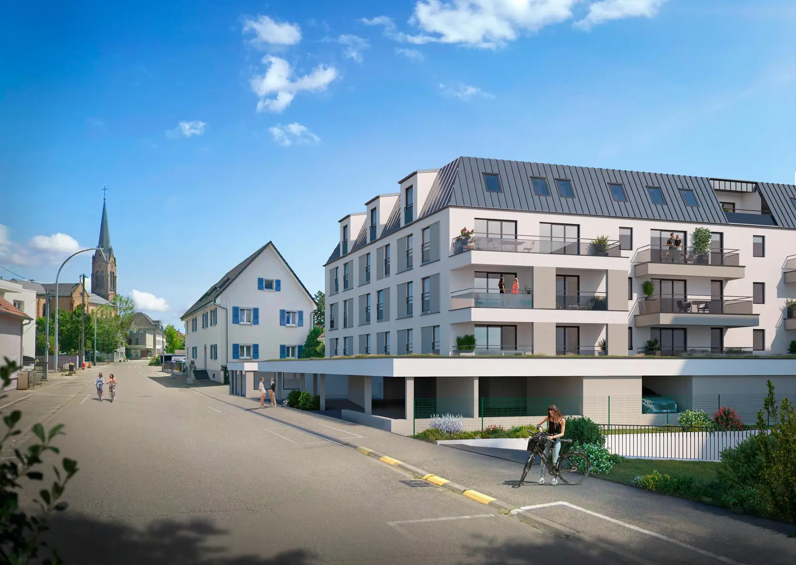 Cœur Village, development visual in Village-Neuf