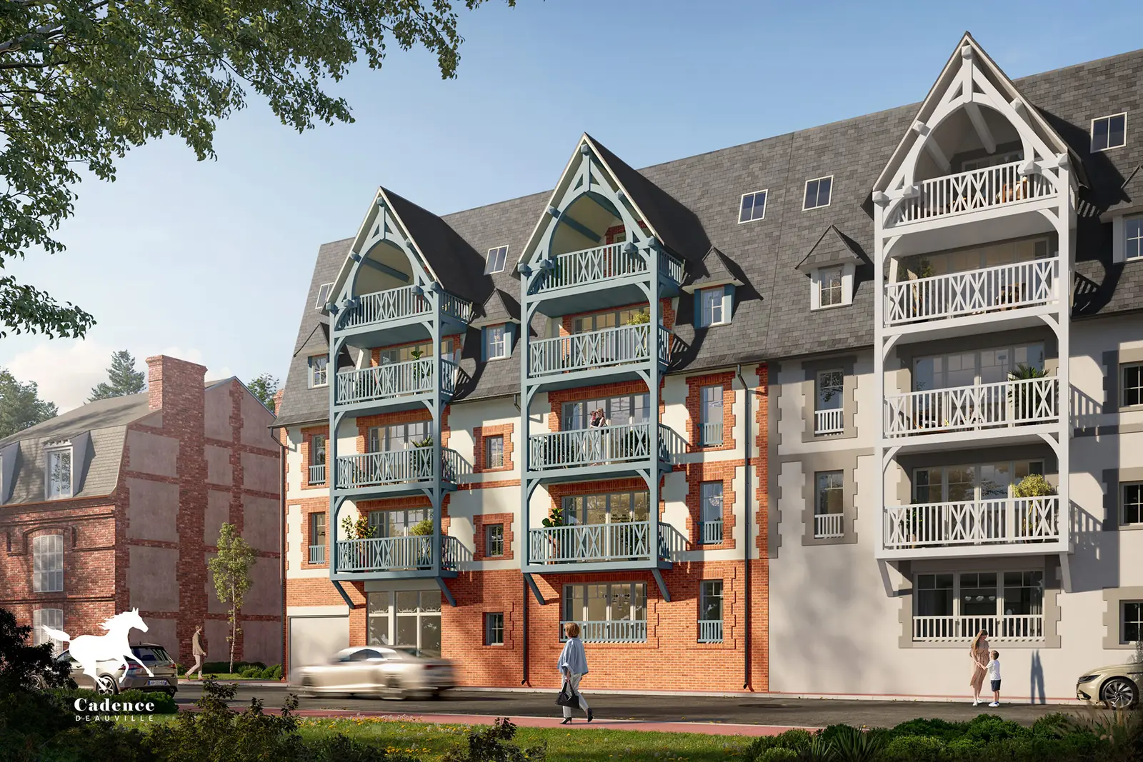 Cadence à Deauville — vue du programme neuf