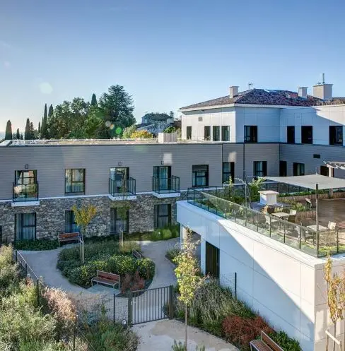Nieuwbouwproject in Cagnes-sur-Mer, beeld van het programma te Cagnes-sur-Mer