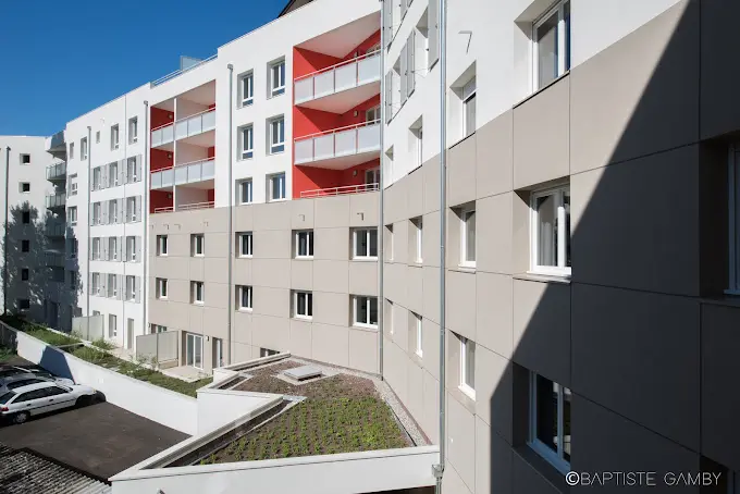 Campus Valmy Park, development visual in Grenoble