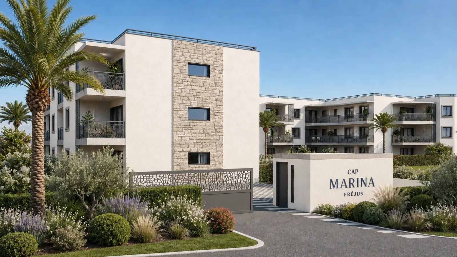 Cap Marina, development visual in Fréjus