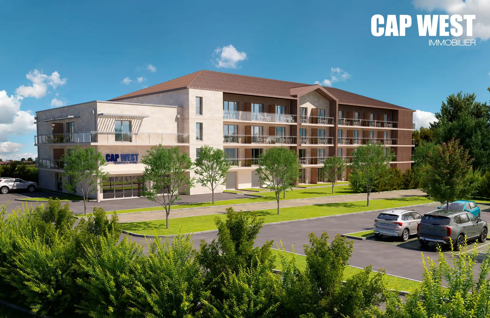 CAP WEST Ambarès-et-Lagrave Bordeaux, beeld van het programma te Ambarès-et-Lagrave