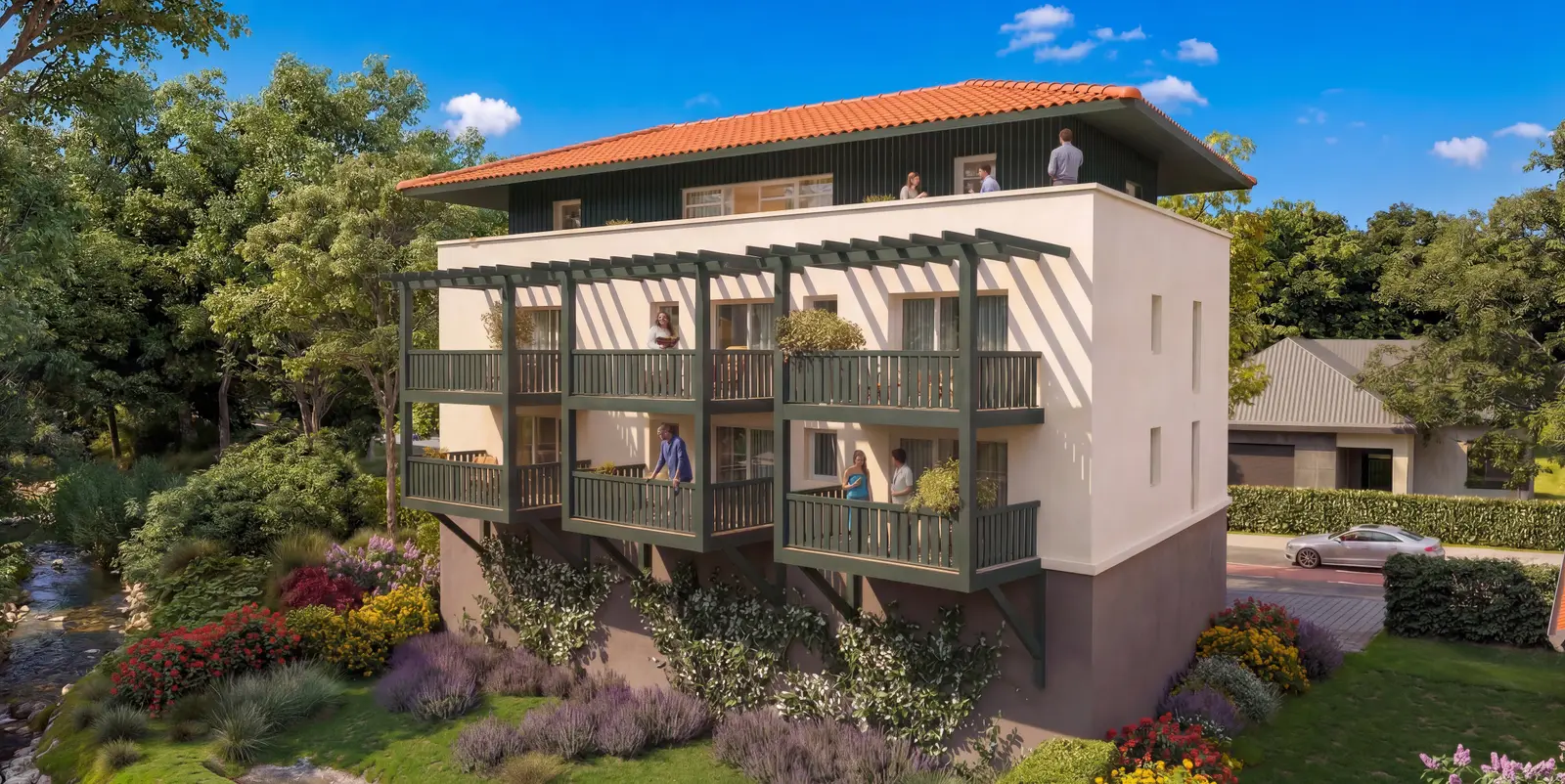 Carre Nau, development visual in Saint-Martin-de-Seignanx