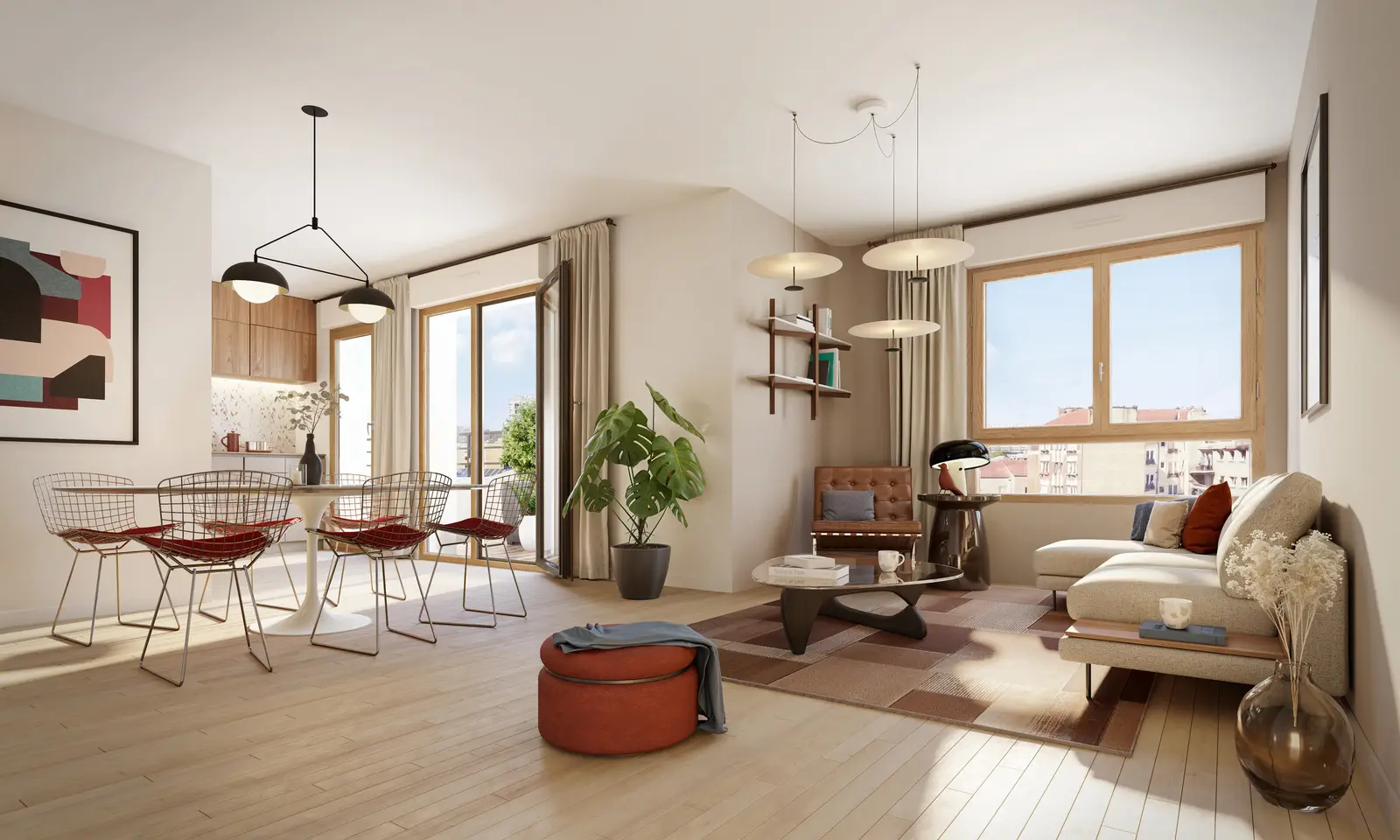 Carré Péri, development visual in Gennevilliers