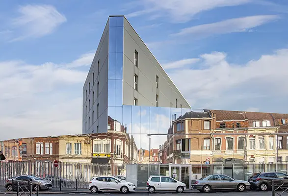 Carre Saint Jean à Roubaix — vue du programme neuf