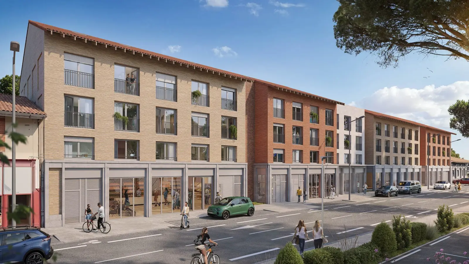 CASA TRENDY à Toulouse — vue du programme neuf