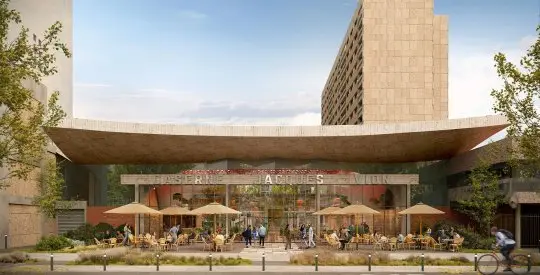 CASERNE JACQUES VION à Toulouse — vue du programme neuf