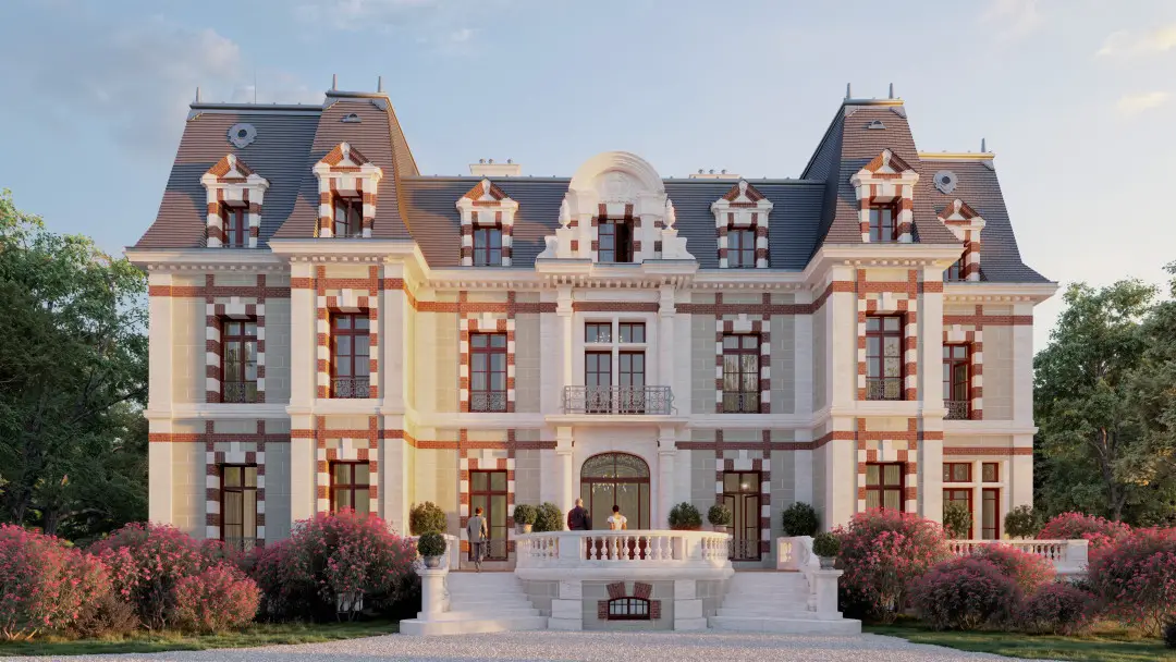 CHÂTEAU TOULOUSE-LAUTREC à Mordelles — vue du programme neuf