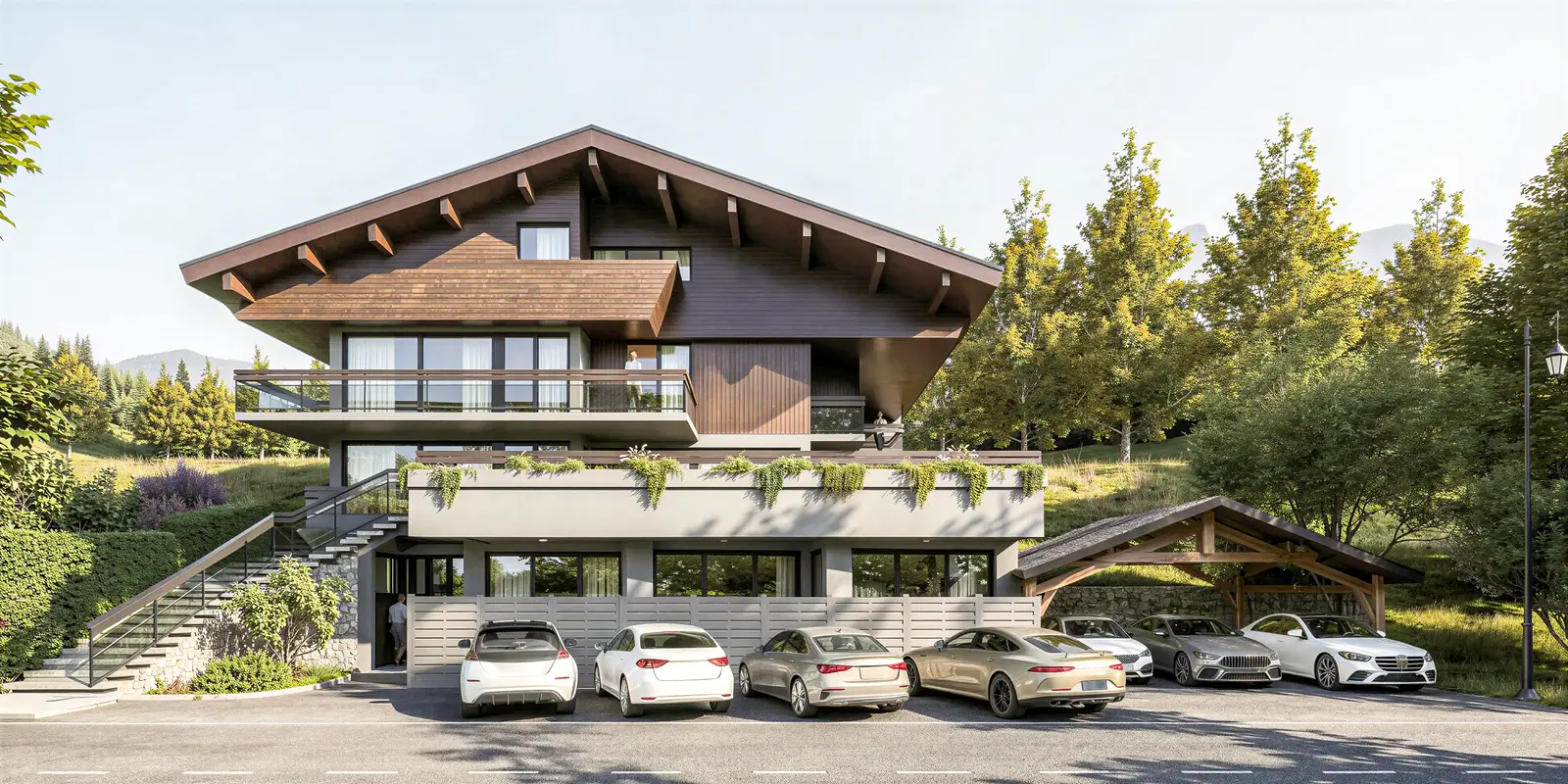Chatel 660 à Châtel — vue du programme neuf