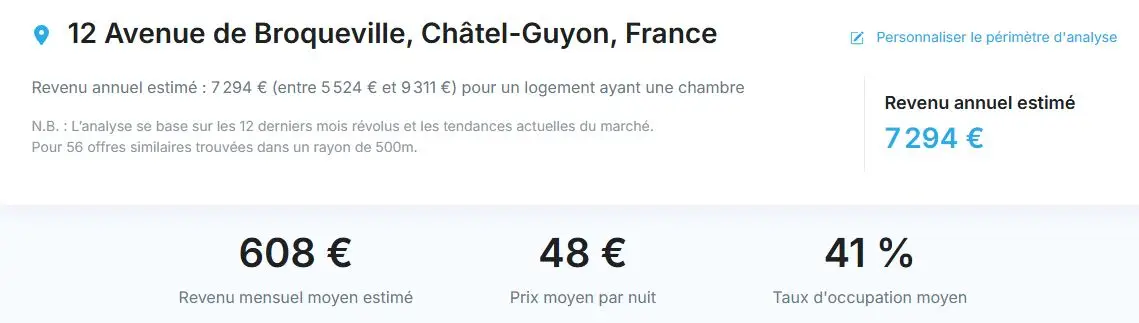 CHATEL GUYON -12 AV DE BROCQUEVILLE — visuel 2