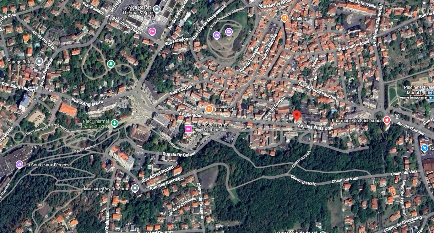 CHATEL GUYON - LE METROPOLE - 19 AVENUE DES ETATS UNIS — visuel 2