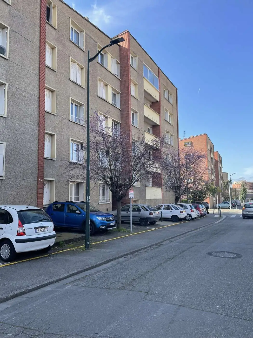 Chemin du coin de la Moure à Toulouse — vue du programme neuf