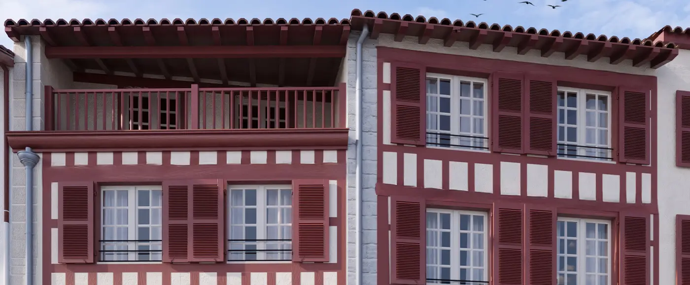 Cheval Blanc à Bayonne — vue du programme neuf