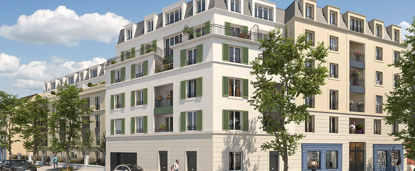 Clos des Bleuets, development visual in Beauchamp