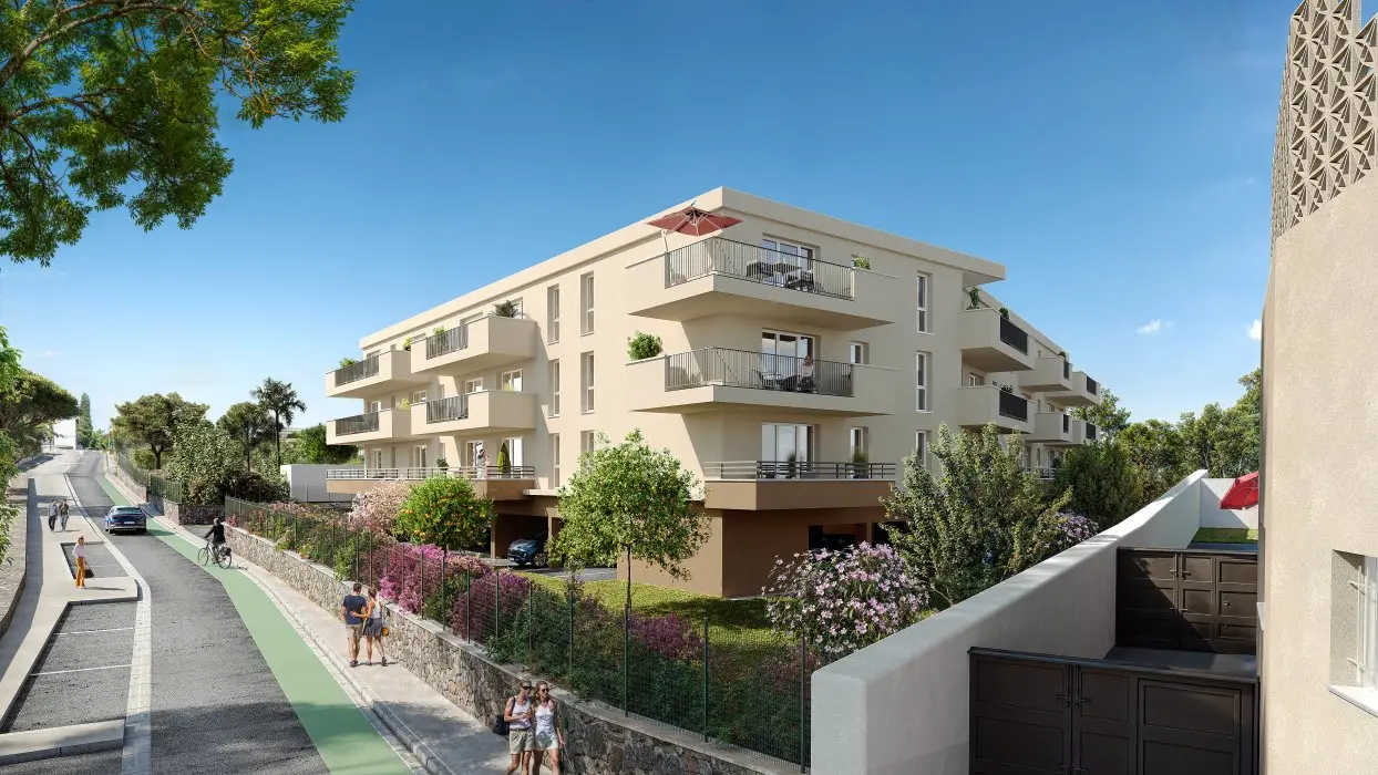 Clos Lily à Toulon — vue du programme neuf