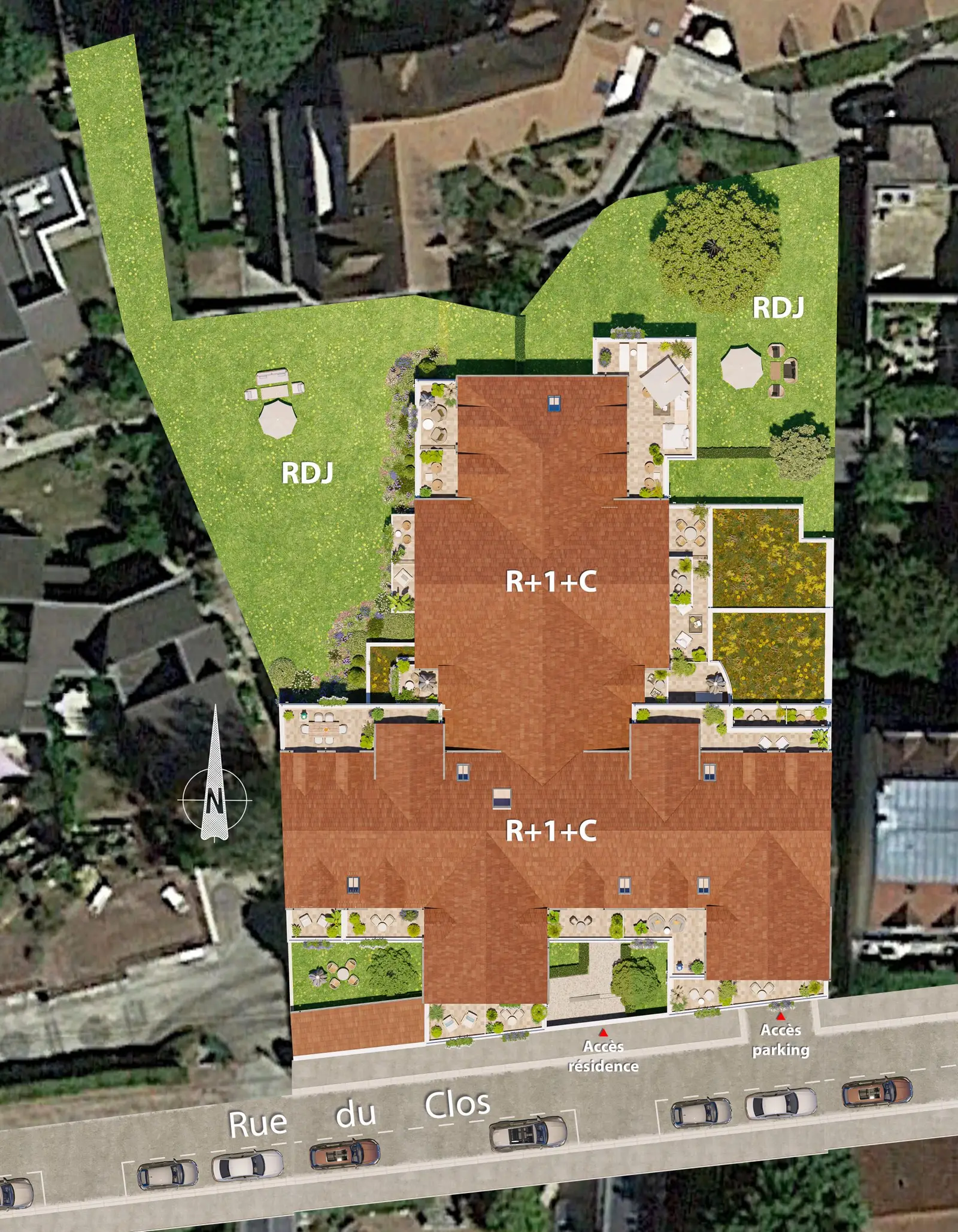 Coeur de ville - Le Clos de L'Yvette — visuel 8