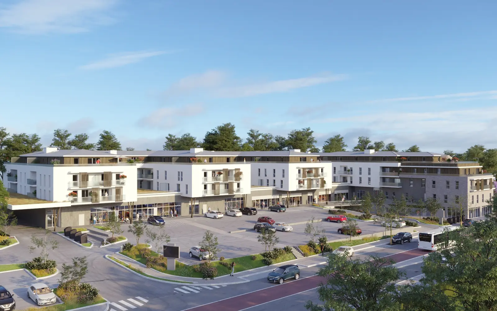 Coeur Déville à Déville-lès-Rouen — vue du programme neuf