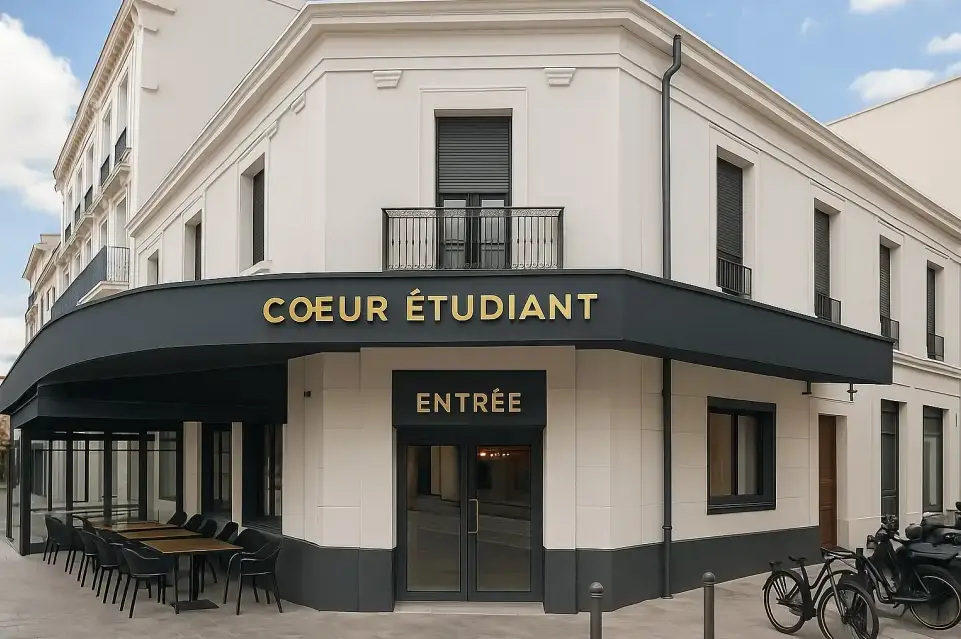 COEUR ETUDIANT — visuel